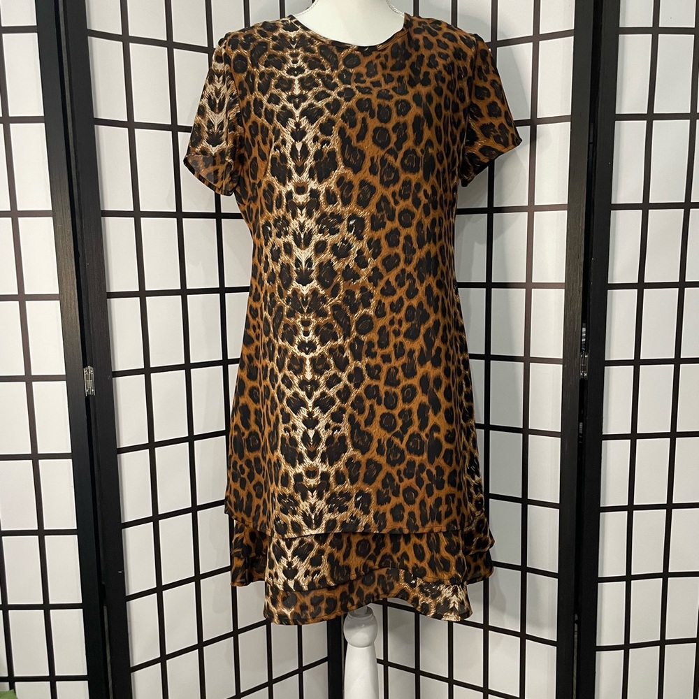 Leopard Print Women's Dress